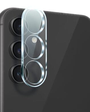 Osłona ze szkła hartowanego 9H na cały aparat, kamerę do Samsung Galaxy S23 FE 5G, przeźroczysta
