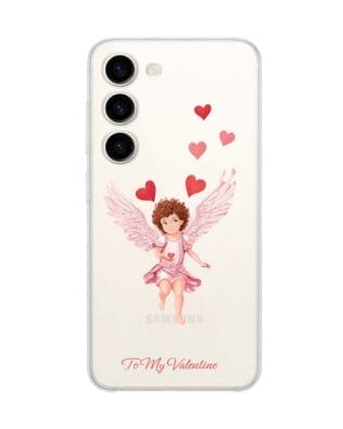 Etui do Samsung Galaxy S23 przeźroczyste, silikonowe Flexi, kupidyn
