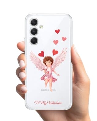 Etui do Samsung Galaxy A54 5G przeźroczyste, silikonowe Flexi, kupidyn