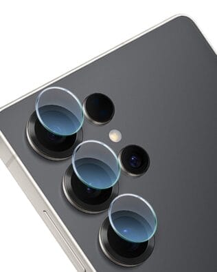 Osłona hybrydowa na aparat, kamerę do Samsung Galaxy S25 Ultra, przeźroczysta