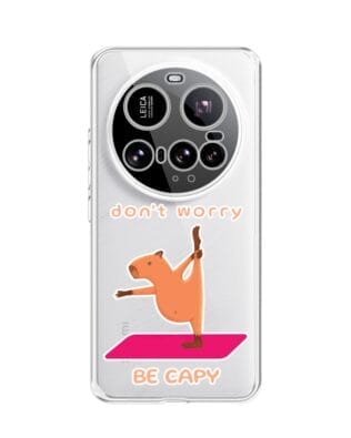 Etui do Xiaomi 15 Ultra przeźroczyste, silikonowe Flexi, kapibara
