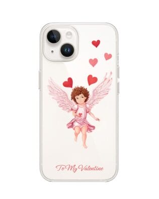 Etui do iPhone 13 przeźroczyste, silikonowe Flexi, kupidyn