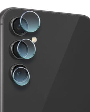 Osłona hybrydowa na aparat, kamerę do Samsung Galaxy S23 FE 5G, przeźroczysta