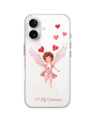 Etui do iPhone 16 Plus przeźroczyste, silikonowe Flexi, kupidyn