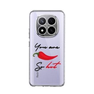 Etui do Xiaomi Redmi Note 14 Pro Plus 5G przeźroczyste, silikonowe Flexi, papryczka chilliRedmi Note 14 Pro Plus 5G , 14 Pro 4G-2