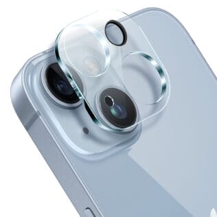 Osłona ze szkła hartowanego 9H na cały aparat, kamerę do iPhone 14, przeźroczysteOsłona ze szkła hartowanego 9H na cały aparat, kamerę do iPhone 14, przeźroczyste15