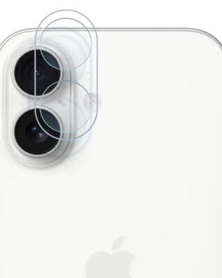 Osłona ze szkła hartowanego 9H na cały aparat, kamerę do iPhone 16 Plus, przeźroczyste