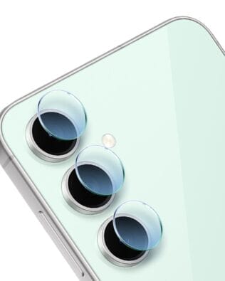 Osłona hybrydowa na aparat, kamerę do Samsung Galaxy S24 FE, przeźroczysta