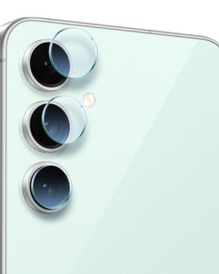 Osłona hybrydowa na aparat, kamerę do Samsung Galaxy S24 FE, przeźroczysta