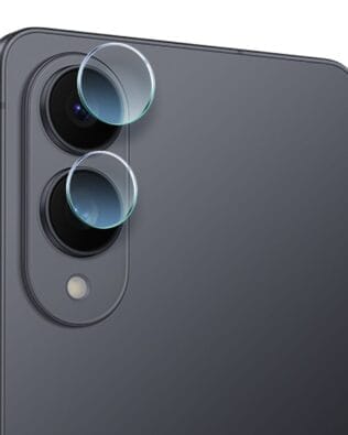 Osłona hybrydowa na aparat, kamerę do Samsung Galaxy S25 Edge, przeźroczysta