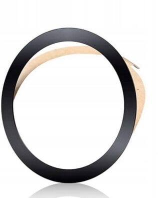 Adapter do MagSafe, metalowy pierścień ring do przyklejenia na etui, czarny