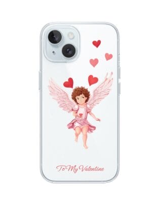 Etui do iPhone 15 przeźroczyste, silikonowe Flexi, kupidyn