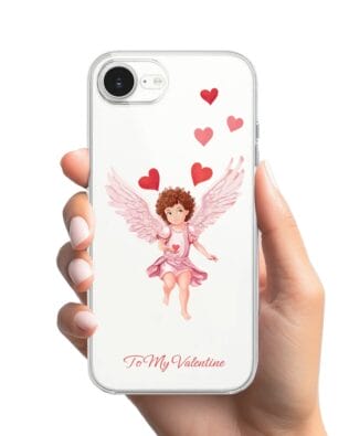 Etui do iPhone 16e przeźroczyste, silikonowe Flexi, kupidyn