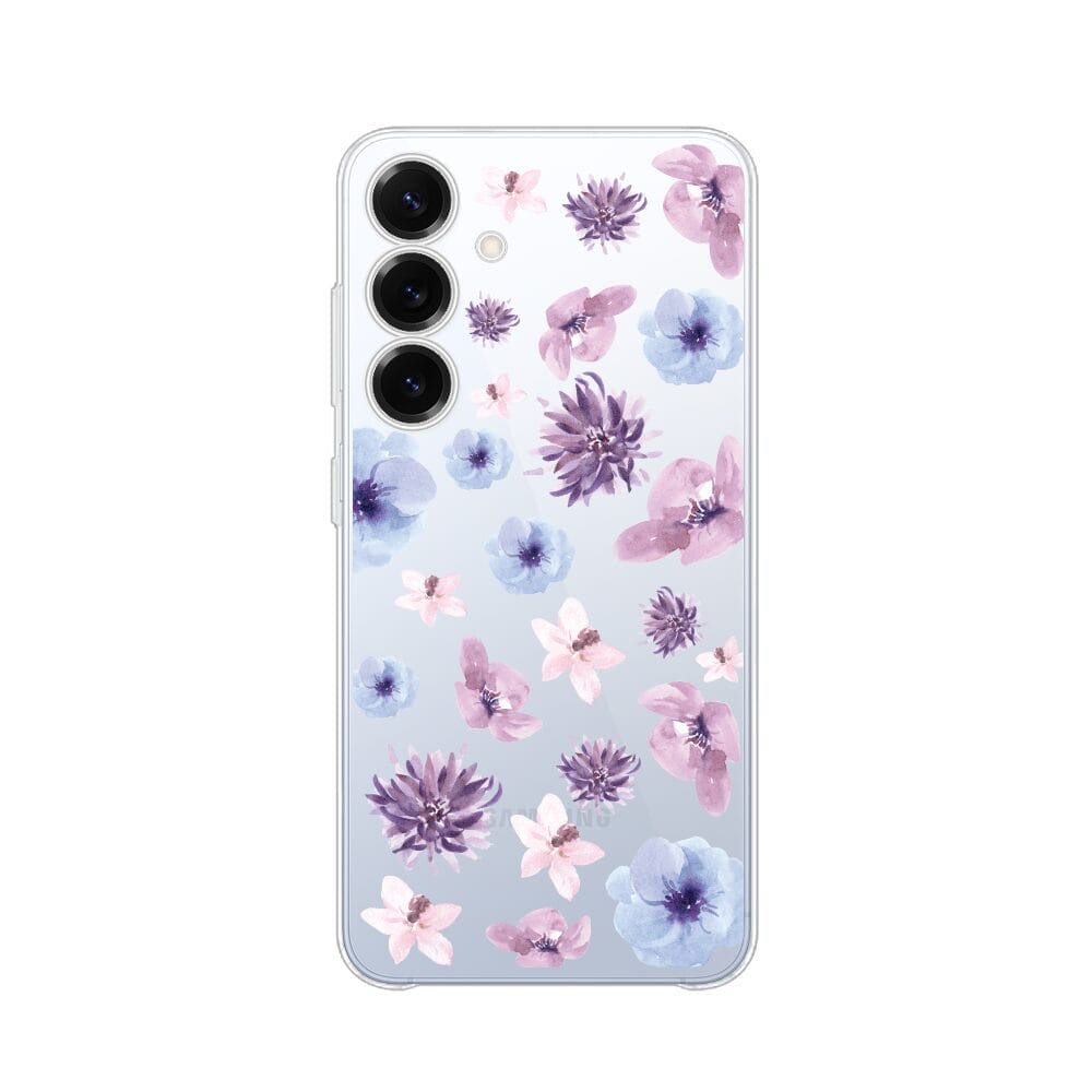 kwiatki niebieskie fioletowSamsung Galaxy S25 i S25 pLUS-2