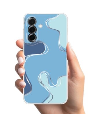 Etui do Samsung Galaxy A36 5G przeźroczyste, silikonowe Flexi, spokój oceanu