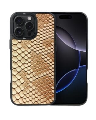 Etui do iPhone 16 Pro IBIZU DropGuard Matt z MagSafe, Zew Natury, Wąż