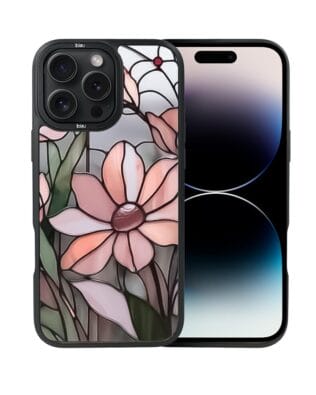 Etui do iPhone 14 Pro Max IBIZU DropGuard Matt z MagSafe, Barwy Szkła, Różowa magnolia