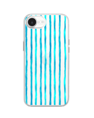Etui do iPhone 16e przeźroczyste, silikonowe Flexi, szept fal
