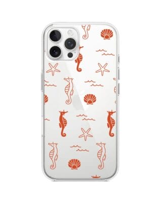 Etui do iPhone 12 Pro Max przeźroczyste, silikonowe Flexi, wakacyjne wzory