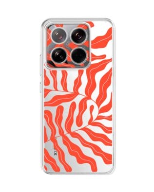 Etui do Xiaomi 14 Pro przeźroczyste, silikonowe Flexi, rafa koralowa