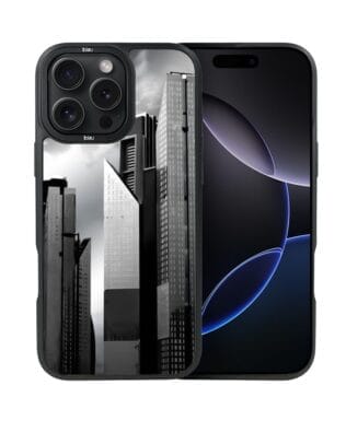 Etui do iPhone 16 Pro Max IBIZU DropGuard Matt z MagSafe, Noir City, Manhattan