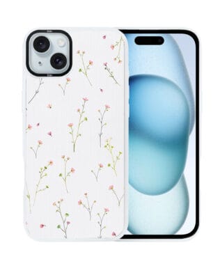 Etui do iPhone 15 IBIZU DropGuard Matt z MagSafe, Pastel Bloom, Polna fantazja