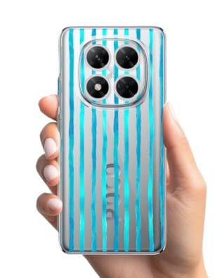 Etui do Xiaomi POCO X7 przeźroczyste, silikonowe Flexi, szept fal