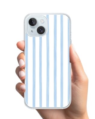 Etui do iPhone 15 z MagSafe przeźroczyste, silikonowe Flexi, wakacje w Grecji