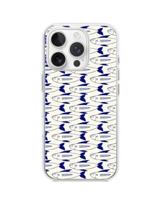 Etui do iPhone 16 Pro Max przeźroczyste, silikonowe Flexi, pływające rybki