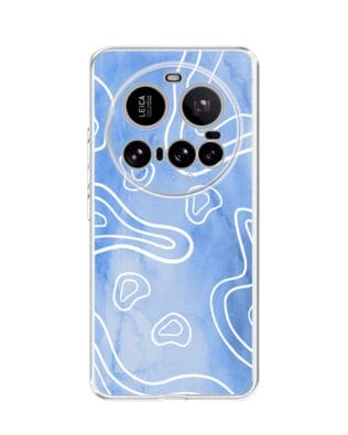 Etui do Xiaomi 15 Ultra przeźroczyste, silikonowe Flexi, morski wzór