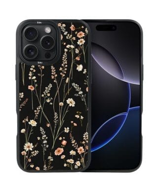 Etui do iPhone 16 Pro Max IBIZU DropGuard Matt z MagSafe, Pastel Bloom, Północny ogród