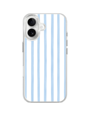 Etui do iPhone 16 Plus z MagSafe przeźroczyste, silikonowe Flexi, wakacje w Grecji