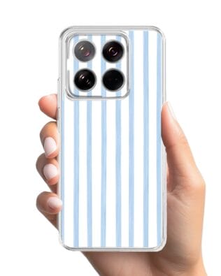 Etui do Xiaomi 14 przeźroczyste, silikonowe Flexi, wakacje w Grecji