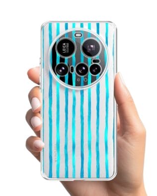Etui do Xiaomi 15 Ultra przeźroczyste, silikonowe Flexi, szept fal