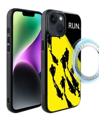 Etui do iPhone 14 Plus IBIZU DropGuard Matt z MagSafe, #Move, Bieg Mistrzów