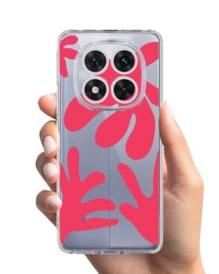 Etui do Xiaomi Redmi Note 14 Pro 5G przeźroczyste, silikonowe Flexi, rafa