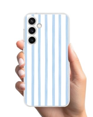 Etui do Samsung Galaxy S23 FE 5G przeźroczyste, silikonowe Flexi, wakacje w Grecji