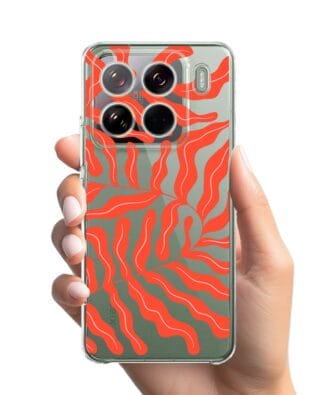 Etui do Xiaomi 15 Pro przeźroczyste, silikonowe Flexi, rafa koralowa
