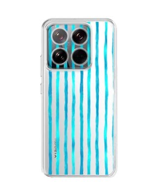 Etui do Xiaomi 14 przeźroczyste, silikonowe Flexi, szept fal