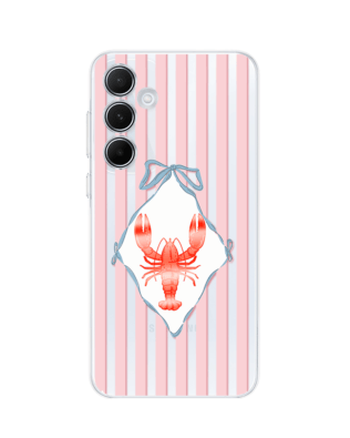 Etui do Samsung Galaxy A35 5G przeźroczyste, silikonowe Flexi, Homar