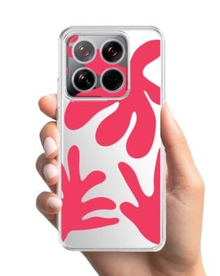 Etui do Xiaomi 14 przeźroczyste, silikonowe Flexi, rafa