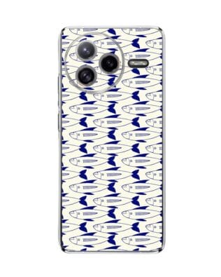 Etui do Xiaomi POCO F7 Ultra przeźroczyste, silikonowe Flexi, pływające rybki