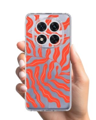 Etui do Xiaomi Redmi Note 14 Pro 5G przeźroczyste, silikonowe Flexi, rafa koralowa