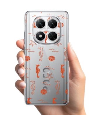 Etui do Xiaomi POCO X7 przeźroczyste, silikonowe Flexi, wakacyjne wzory