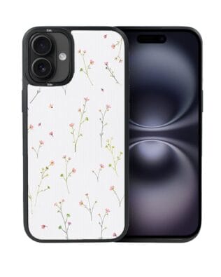 Etui do iPhone 16 IBIZU DropGuard Matt z MagSafe, Pastel Bloom, Polna fantazja