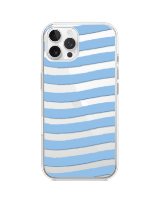Etui do iPhone 12 Pro przeźroczyste, silikonowe Flexi, fale morskie