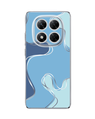Etui do Xiaomi POCO X7 przeźroczyste, silikonowe Flexi, spokój oceanu