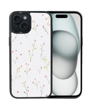 Etui do iPhone 15 Plus IBIZU DropGuard Matt z MagSafe, Pastel Bloom, Polna fantazja