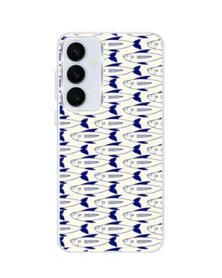 Etui do Samsung Galaxy A35 5G przeźroczyste, silikonowe Flexi, pływające rybki
