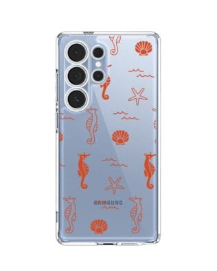 Etui do Samsung Galaxy S25 Ultra przeźroczyste, silikonowe Flexi, wakacyjne wzory